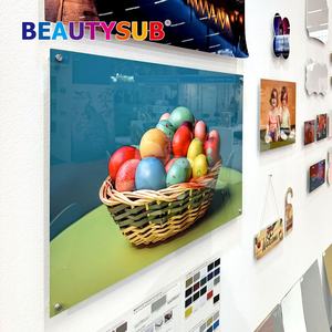 HDメタルプリント接続Beautysub昇華アルミニウムプリント光沢ホワイトフォトパネル昇華メタルプリントカスタマイズ - Product Image 2