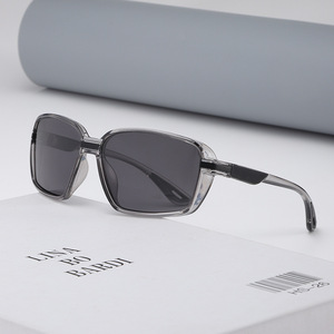 Gafas de Sol Polarizadas Cuadradas con Marco de PC y Lentes TAC UV385 Unisex para Deportes al Aire Libre, Ciclismo, Pesca y Conducción - Product Image 1