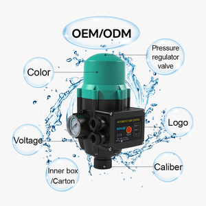Soyue PS-02 Smart Automatic Water Pump Druckregler Schalter IP65 0,05%-0,2% Genauigkeit DPDT 110-240V 16A 10 Bar Maximaler Druck - Product Image 2