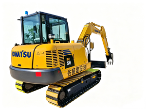 Excavadora Usada Komatsu PC 56-7 con Bajas Horas de Trabajo, EPA Euro, Komatsu PC30mr-2 PC30mr-3 PC56-7 PC60-7, Maquinaria de Segunda Mano - Product Image 1