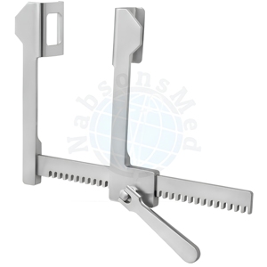 Espaciador de Costillas Pediátrico Finocchietto de 12 Pulgadas, Acero Inoxidable Alemán, Instrumento Quirúrgico Torácico Manual Reutilizable, CE ISO OEM - Product Image 2