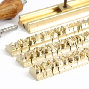 Molde de Grabado Personalizado con Logotipo, Molde de Letras de Metal para Regalo, Sello de Latón Flexible, Alfabeto, Símbolos Numéricos, Caracteres - Product Image 6