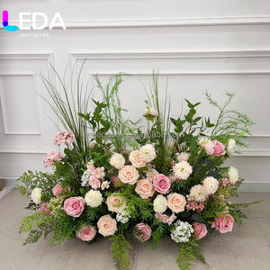 Arche de fleurs artificielles colorées LEDA pour décorations de mariage - Product Image 6