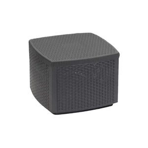 Set Lounge da Giardino Completo Progarden con Poltrone e Divano da Esterno con Tavolino Effetto Rattan Antracite - Product Image 4