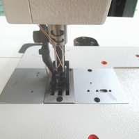 Máquina de Bordar Industrial de Doble Aguja y Puntada Recta RN-2293H para Cuero y Hilos Gruesos/Patrón Espiga, Nueva