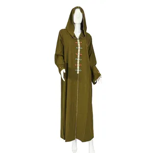 Hot Sale Latest Fashion Abaya Dress Turkey Traditional Muslim Women Kaftan Dress Islamic Clothing From Turkey