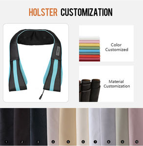 Hot Shiatsu Deep Kneading Masajeador de cuerpo calentado Funciona con pilas Cuello Hombro Cinturón de masaje de espalda Mantón PARA EL Waist-LY-580A + 1 - Product Image 5