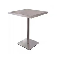 Meubles de restaurant légers de luxe au design moderne Ensemble de chaises de stand de table