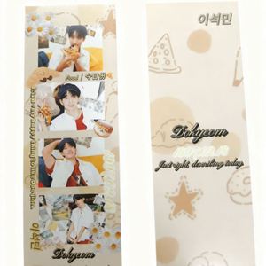 Fournisseur d'usine de bandes de films photo, nouvelle impression personnalisée, marque-pages en bande photo Kpop - Product Image 2