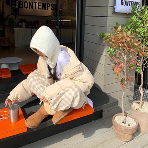 Однотонная балаклава-шарф с пряжкой и шнуровкой, с шелкографией, 100% шерсть, унисекс, Common DELL - Product Image 2