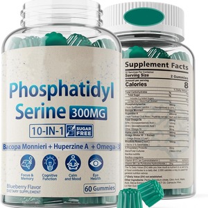 OEM/ODM Private Label Vegan <span class=keywords><strong>Brain</strong></span> Focus Gummies fosfatidilserina per adulti e bambini ha migliorato la concentrazione e l'energia - Product Image 6