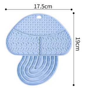 Tapis d'alimentation pour animaux de compagnie en silicone en forme de poisson, antidérapant pour chats - Product Image 5