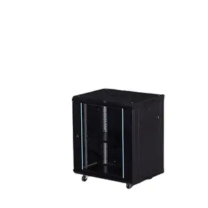 Nhà Máy Bán buôn Wall Mount lắp ráp 19inch Rack đôi phần Rack tường treo 12U Tủ máy chủ