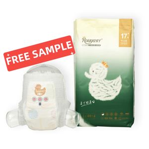 Échantillon gratuit de couches Rouya pour bébés OEM & ODM Couches jetables douces et respirantes personnalisées vente en gros bon marché Couches-culottes - Product Image 1