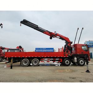 Camion grue à flèche pliante Dongfeng Liuzhou 8x4 14 tonnes, grand véhicule de transport et de levage pour travaux d'ingénierie - Product Image 2