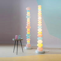 Lámparas De Pie Led Modernas De Diseño Minimalista, Creativas, Nórdicas Y Coloridas Para Esquina, Sala De Estar De Hotel Contemporáneo
