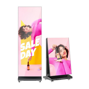 Pantalla LED Móvil para Tiendas de Moda, Pantalla LED Inteligente para Publicidad, Panel de Señalización Digital para Tiendas, Incluso Tiendas Minoristas - Product Image 2