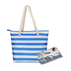 <span class=keywords><strong>Porte</strong></span>-<span class=keywords><strong>bouteille</strong></span> de vin de plage de poche de grande capacité étanche pour sac de plage fourre-tout de piscine - Product Image 4