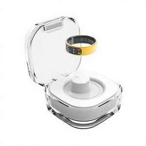 C03 Portable Charger For Smartring Crystal Transparent Charging Bin 500mAh Type-<b>C</b> Magnetic Smart Rings 2025 - Product Image 1