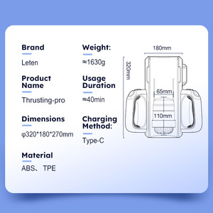 Drop Shipping (<span class=keywords><strong>solo</strong></span> per noi)-tazza da uomo automatica con canale realistico, Design a doppia maniglia, certificato CE & RoHS - Product Image 6