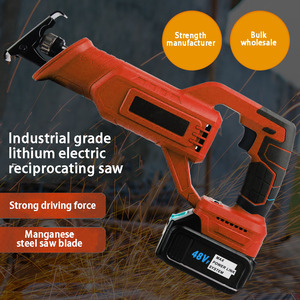 NEOBRISKEN Industrial Grade Rechargeable Reciprocating <b>Saw</b> Horse Blade Meat in Red With Brushless Technology Lithium Re - Product Image 5