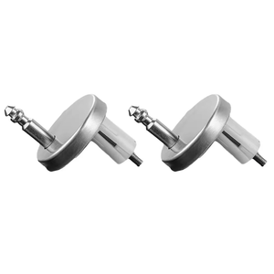 Accessori per <span class=keywords><strong>copriwater</strong></span>: Viti di fissaggio a sgancio rapido, superiori e inferiori, in gomma, con foro regolabile - Product Image 1