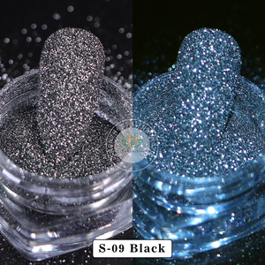 Efecto holográfico <span class=keywords><strong>Cristal</strong></span> Diamante Pigmento brillante Micro taladro Acrílico Nail Art Espejo Polvo Pigmento de vidrio holográfico <span class=keywords><strong>para</strong></span> <span class=keywords><strong>uñas</strong></span> - Product Image 4