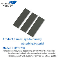 Foglio di Materiale Assorbente ad Alta Frequenza, Assorbitore EMI a Microonde per Comunicazioni RF, Circuiti PCB e Apparecchiature Elettroniche