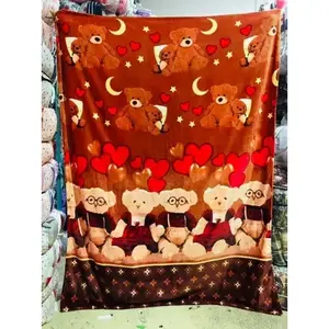 Couette Carla Depot Teddy Bear, taille matrimoniale, ultra douce, garnissage en polyester, pour toutes les saisons, usage domestique, style classique - Product Image 3