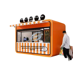 Mobile Street Vending Kiosks, Night Market Milk Tea Mobile Stalls, Commercial Vendor Booths & Park Entrance Kiosks - Product Image 1