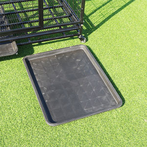 กรงสุนัขโลหะขนาดใหญ่ Xl Xxl,กรงสุนัขสแตนเลสกรงกลางแจ้งพร้อมหลังคาดีไซน์ใหม่ - Product Image 6