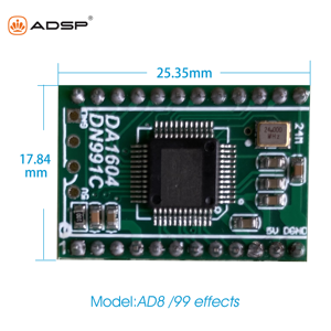<strong>DSP</strong> Digital Reverberation <strong>Module</strong> Stereo Karaoke Reverberation Board DC 5V Mixer <strong>Module</strong> 0-99 <strong>Effects</strong> - Product Image 3