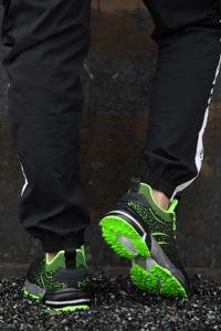 JIANKUN CE + ASTM sepatu keselamatan, sneaker kerja penutup jari kaki baja tahan aus EVA + TPR tahan panas/musim gugur - Product Image 6