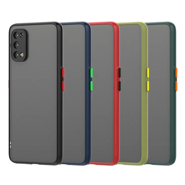 Skin feel Shockproof Back Cover Matte camera protection novationcase Phone Case for Samsung Galaxy A90 A71 A51 note 20 plus S21