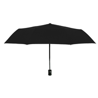 Parapluie de Voyage Promotionnel d'Usine Coupe-Vent à Logo Personnalisé, Parapluie de Pluie Entièrement Automatique Publicitaire pour Adultes
