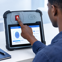 Tablet Identifikasi Biometrik T80-S yang Tangguh, All-in-One, dengan Verifikasi Sidik Jari dan Iris, Registrasi Offline, dan Verifikasi ID Digital NIN.