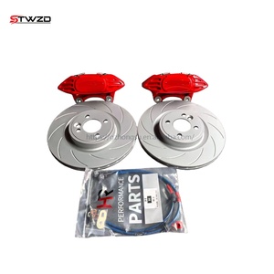Pinza <span class=keywords><strong>de</strong></span> <span class=keywords><strong>Freno</strong></span> Roja Deportiva Modificada para Carreras, Kit <span class=keywords><strong>de</strong></span> Frenos JCW <span class=keywords><strong>de</strong></span> 4 Posiciones para BMW Mini Cooper R50 R55 R56 R60 R53 - Product Image 6