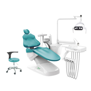 Sillón Dental Rixi R5 Eléctrico Verde Claro con Escupidera Integrada para Niños y Adultos - Product Image 4