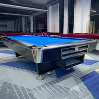 Table de billard et snooker Starson 2025 de qualité professionnelle avec retour automatique de balles, plateau en ardoise