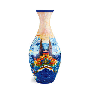 Vase <span class=keywords><strong>puzzle</strong></span> 3D, jouet <span class=keywords><strong>puzzle</strong></span> décoratif pour arrangement floral dans le salon, design haut de gamme, décoration de la maison, cadeau - Product Image 6