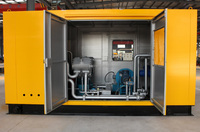 Compresseur de gaz ammoniac 9m ³/min Compresseur alternatif sans huile basse pression Refroidi par eau Compression à un étage à deux colonnes