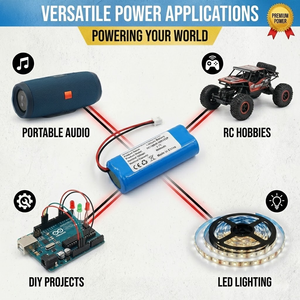 חבילות סוללות ליתיום-יון HC18650 1S1P <span class=keywords><strong>LiFePO4</strong></span> 2500mAh/3200mAh/3500mAh/5200mAh <span class=keywords><strong>3</strong></span>.7V 500 מחזורי טעינה תלת-מתכתיים - Product Image 3