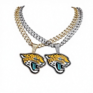 Colliers <span class=keywords><strong>de</strong></span> championnat avec pendentifs des 32 équipes, <span class=keywords><strong>bijoux</strong></span> sportifs <span class=keywords><strong>en</strong></span> alliage tendance, <span class=keywords><strong>vente</strong></span> <span class=keywords><strong>en</strong></span> <span class=keywords><strong>gros</strong></span> d'usine, des San Francisco 49ers et des Seattle Seahawks - Product Image 5