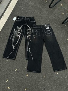 Veste de haute qualité, marque de luxe, jeans en denim Thug Club, vestes pour hommes, vêtements à motifs brodés, pantalon de créateur, veste TC pour hommes - Product Image 2
