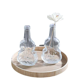 <span class=keywords><strong>Botella</strong></span> <span class=keywords><strong>de</strong></span> Aromaterapia Vacía <span class=keywords><strong>de</strong></span> 100 ml, Sin Fuego, Forma <span class=keywords><strong>de</strong></span> Violín, Estilo Nórdico, Florero Seco <span class=keywords><strong>de</strong></span> Vidrio, <span class=keywords><strong>Botella</strong></span> Difusora <span class=keywords><strong>de</strong></span> Volatilización para Flores Secas - Product Image 5