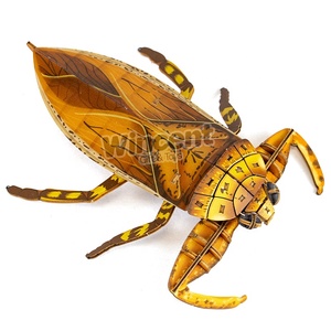 <span class=keywords><strong>Puzzle</strong></span> <span class=keywords><strong>3D</strong></span> en bois de insecte aquatique <span class=keywords><strong>géant</strong></span>, kit de montage DIY, modèle d'insecte, jouet éducatif STEM pour enfants et adultes - Product Image 1