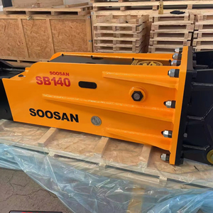 Nuevo Martillo Hidráulico SB140 Tipo Caja Silencioso para Maquinaria de Construcción, Cincel de 165mm para Martillos Rompedores de 30-45 Toneladas - Product Image 1