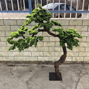 Cây thông nhân tạo lớn, giả, xanh, dùng trang trí ngoài trời và trong nhà, làm vật trang trí trung tâm cho khu vườn - Product Image 5