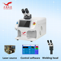 DP LASER Faserlaser-Punktschweißmaschine für Schmuck - 60W Geschlossenes Gehäuse Wassergekühlt Hochpräzise Automatischer Betrieb