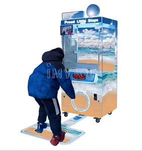 广州游乐园投币定制堆垛机跑步运动娱乐起重机爪奖礼品街机家用游戏机